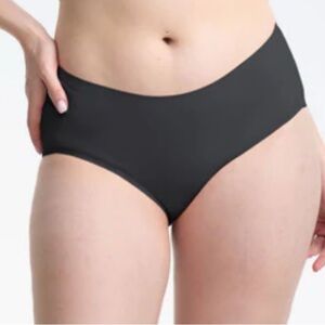 2012 Y2K Victoria's Secret Black Seamless Hiphugger Panties